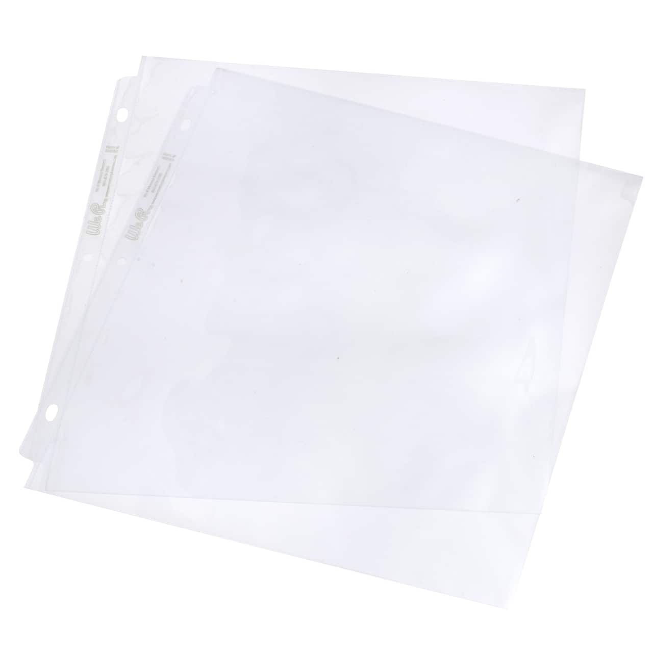 We R Memory Keepers® 12" x 12" Ring Page Protectors, 100ct.